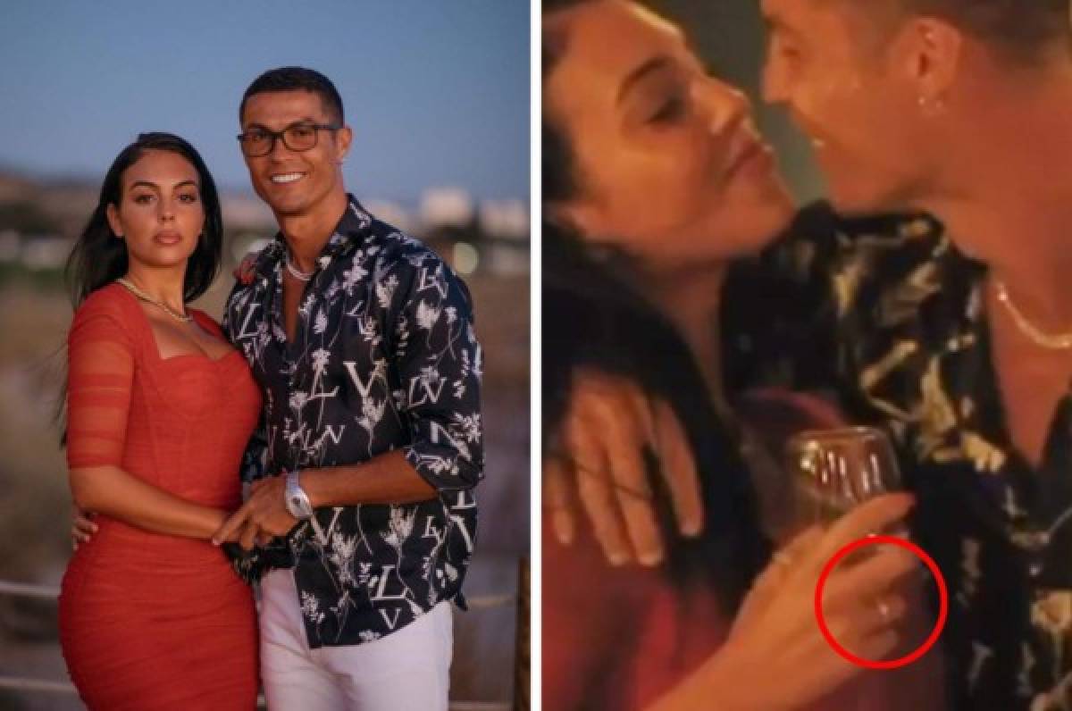 Revelan el costoso valor: El anillo de compromiso que le dio Cristiano Ronaldo a Georgina Rodríguez