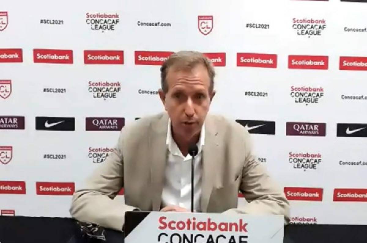 Gary Stempel tras la eliminación de la Liga Concacaf ante Motagua: 'Perdimos la clasificación en el primer partido'