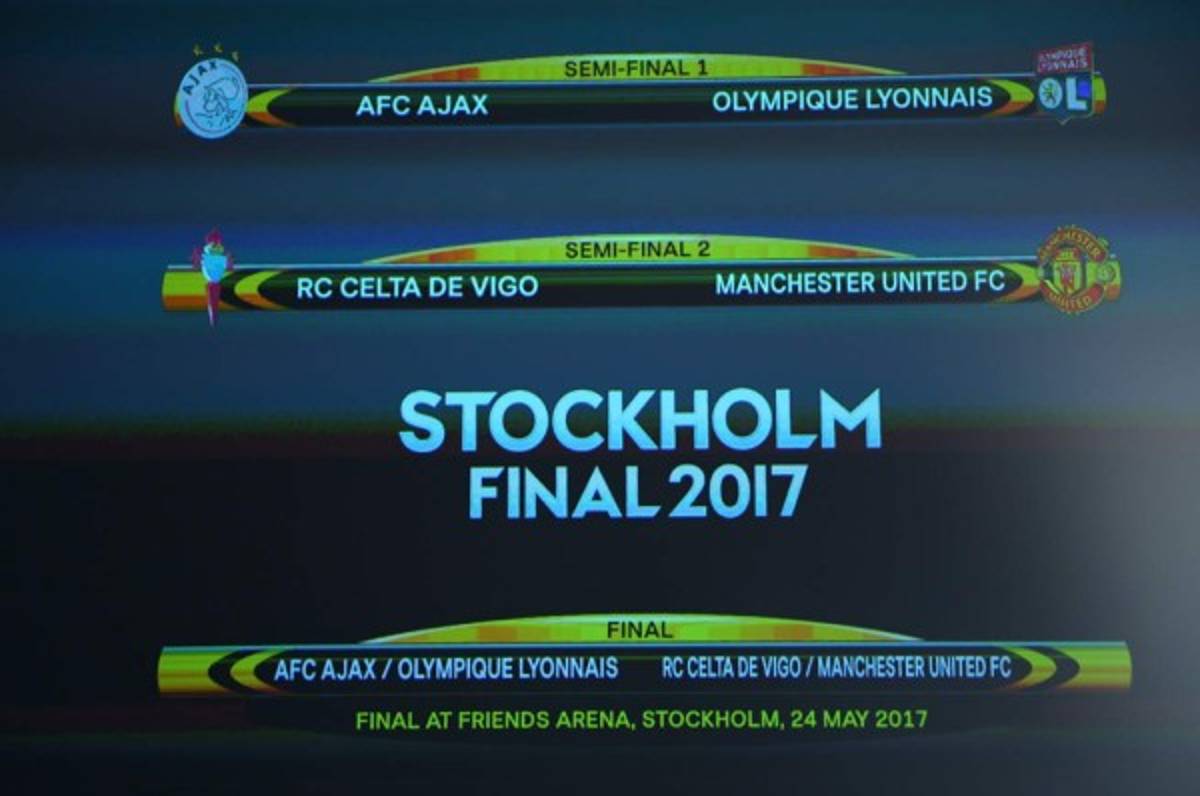 La Europa League también ya conoce los cruces de las semifinales