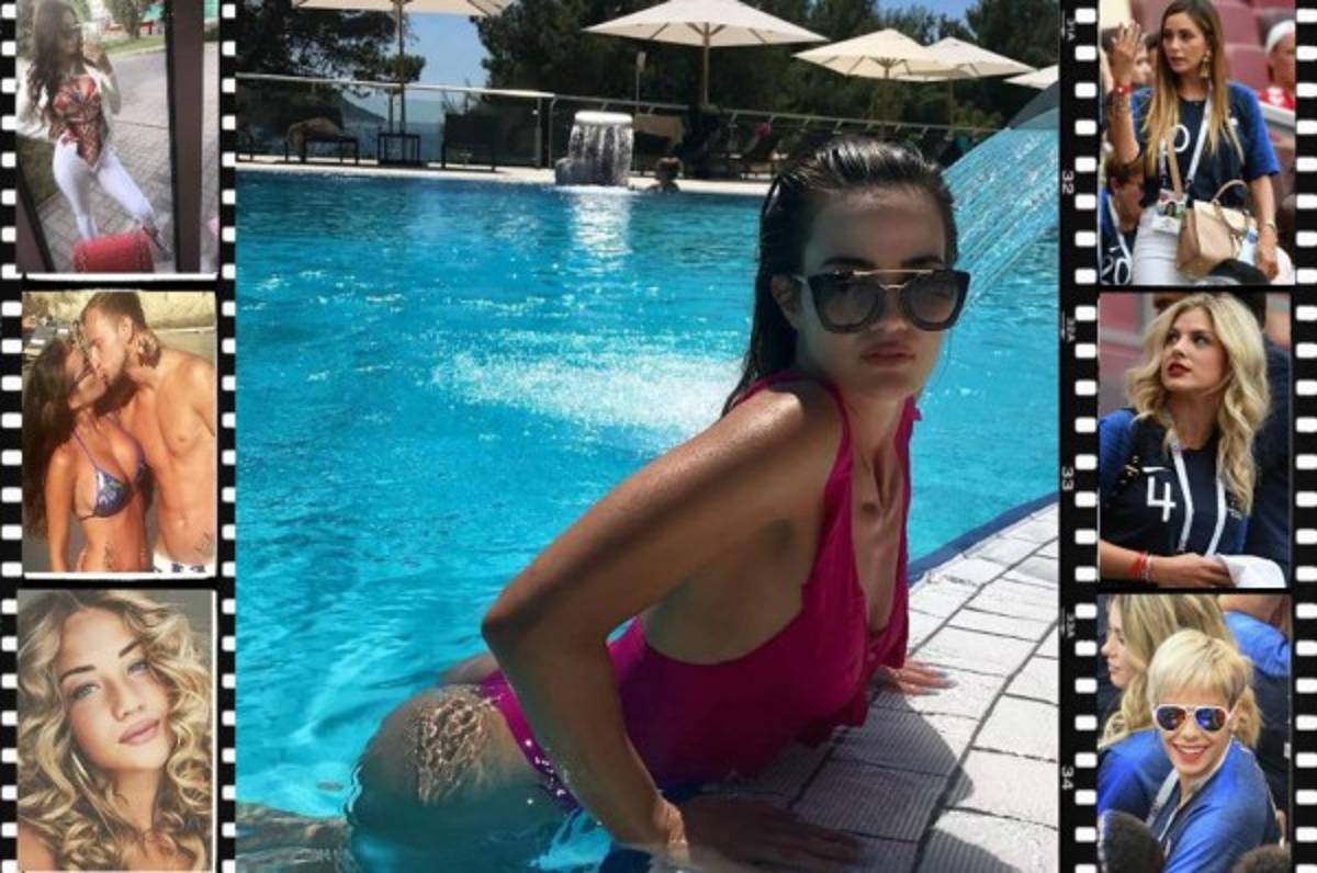 ¡Sensuales! Las espectaculares mujeres de los cracks de Francia y Croacia