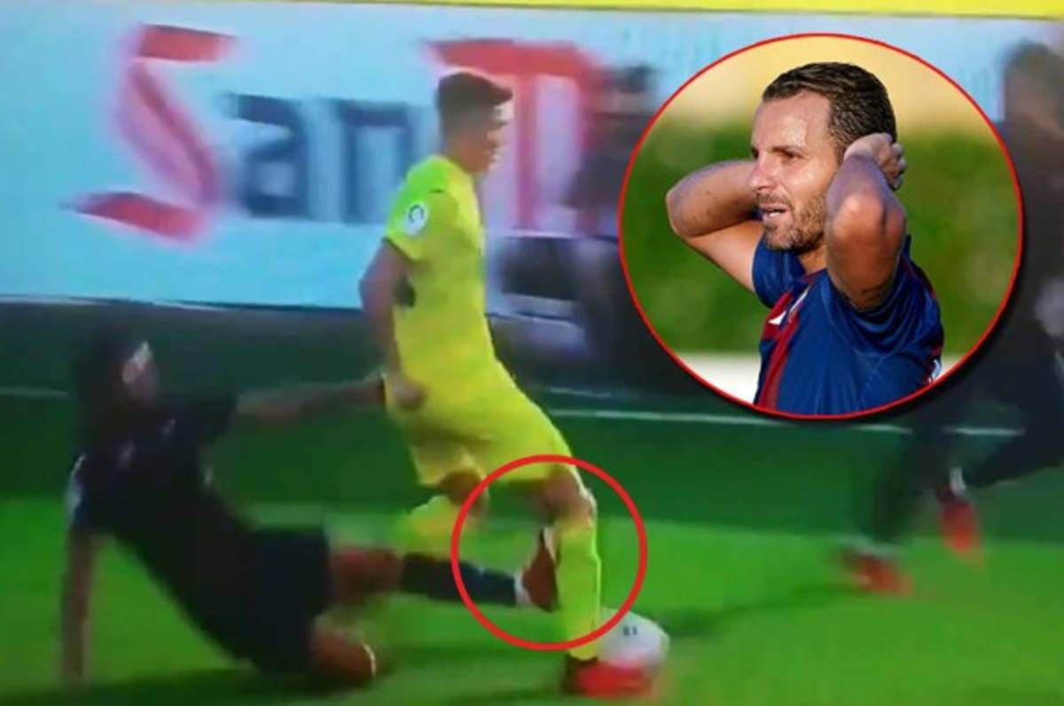 La criminal entrada de Roberto Soldado a un joven defensor en pleno amistoso: ''Es de lo más asqueroso''