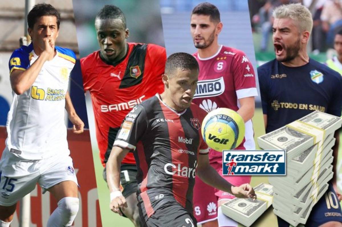 TOP: Los extranjeros más caros del fútbol centroamericano, según Transfermarkt