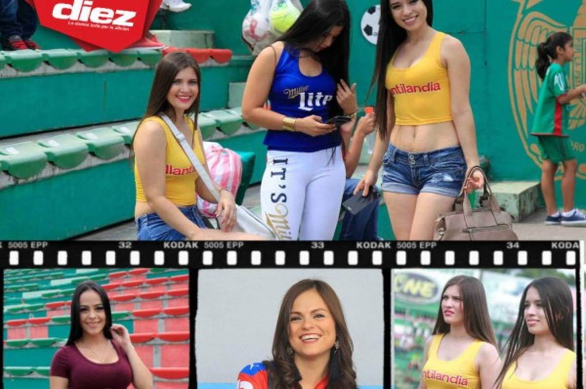 ¡Sensualidad total! El lado más sexy de la jornada 18 de la Liga Nacional de Honduras