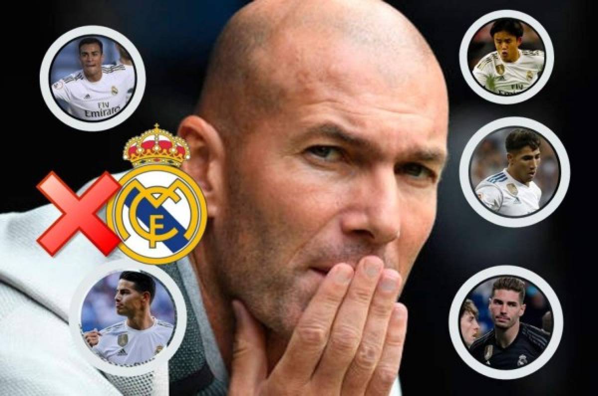 Increíble barrida de Zidane: Las 16 bajas oficiales del Real Madrid; un crack más se une a la lista