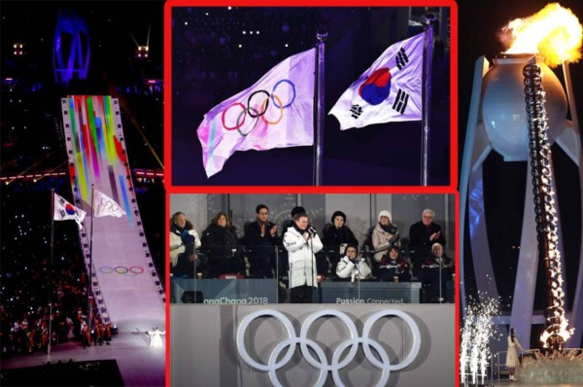Las mejores imágenes de la inauguración de los Juegos Olímpicos de Invierno PyeongChang 2018