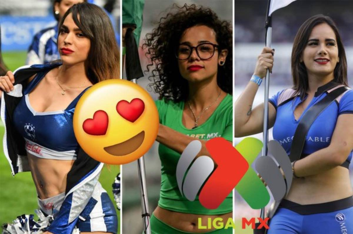 LINDURAS: Las preciosas chicas que adornaron la jornada 13 en la Liga MX