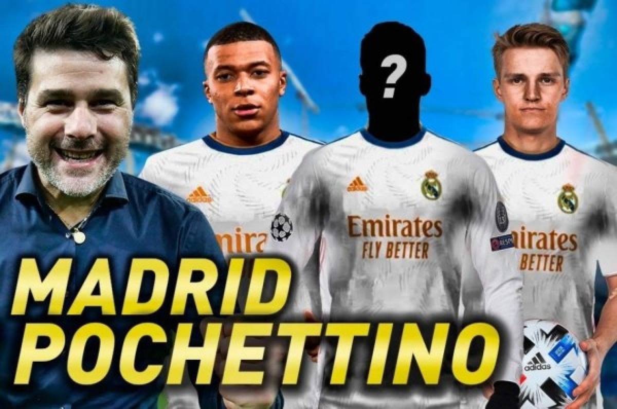 Con los fichajes y el regreso de un crack: Así sería el Real Madrid de Mauricio Pochettino