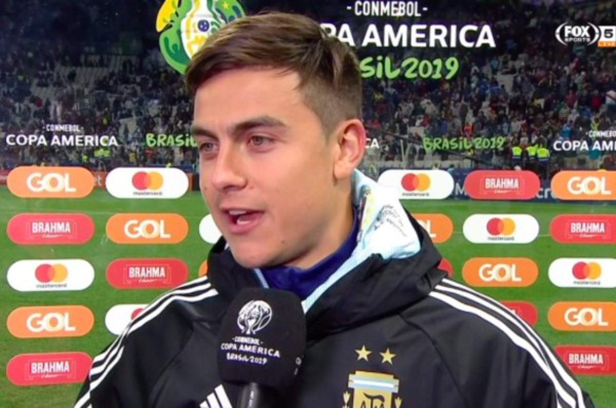Paulo Dybala y su molestia tras ganar el tercer lugar de la Copa América