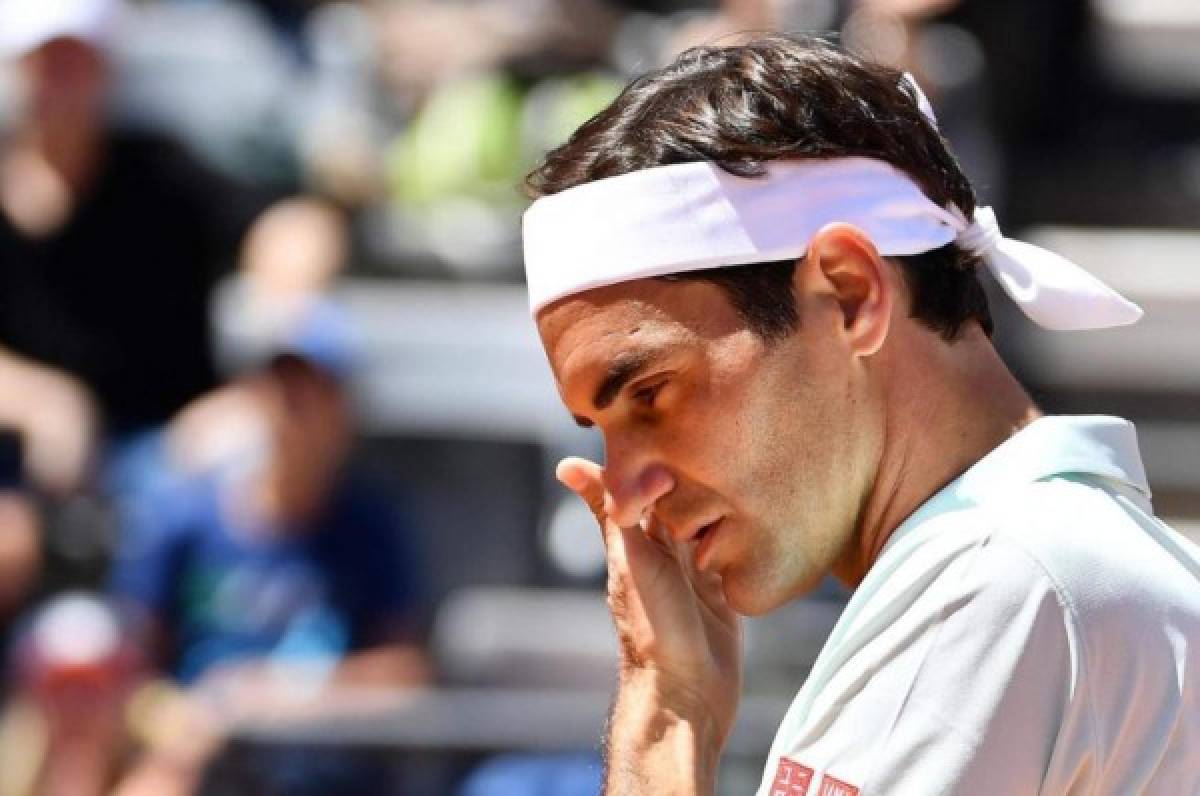Federer se retira del Masters de Roma por lesión