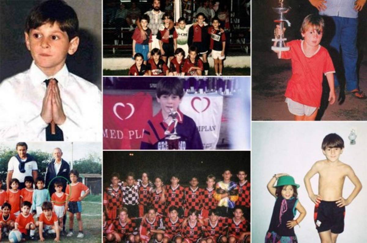 Las 12 fotos más inéditas de Messi antes de convertirse en ídolo del FC Barcelona
