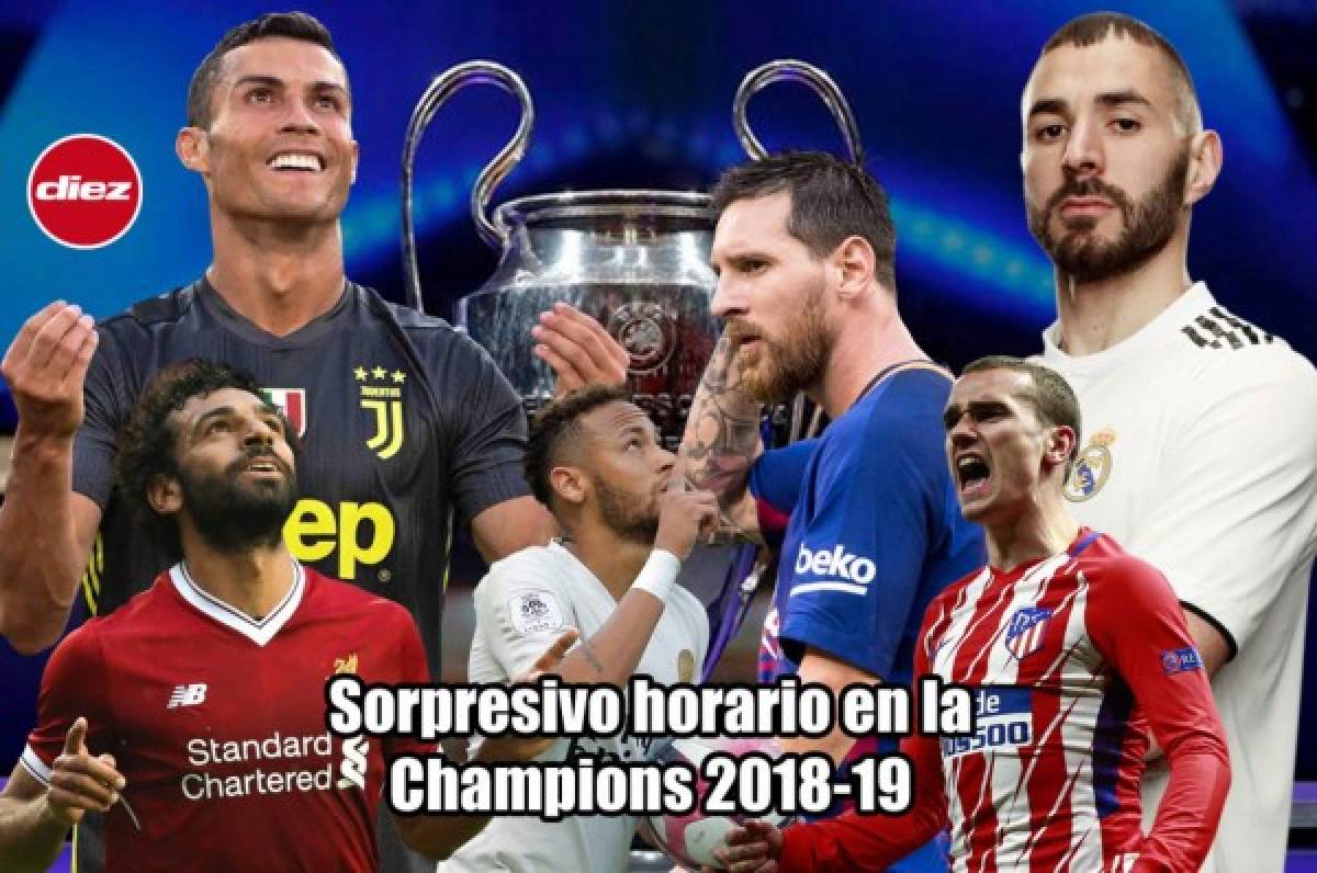 ¡Nuevo horario! Así se jugará la edición de Champions League 2018-19