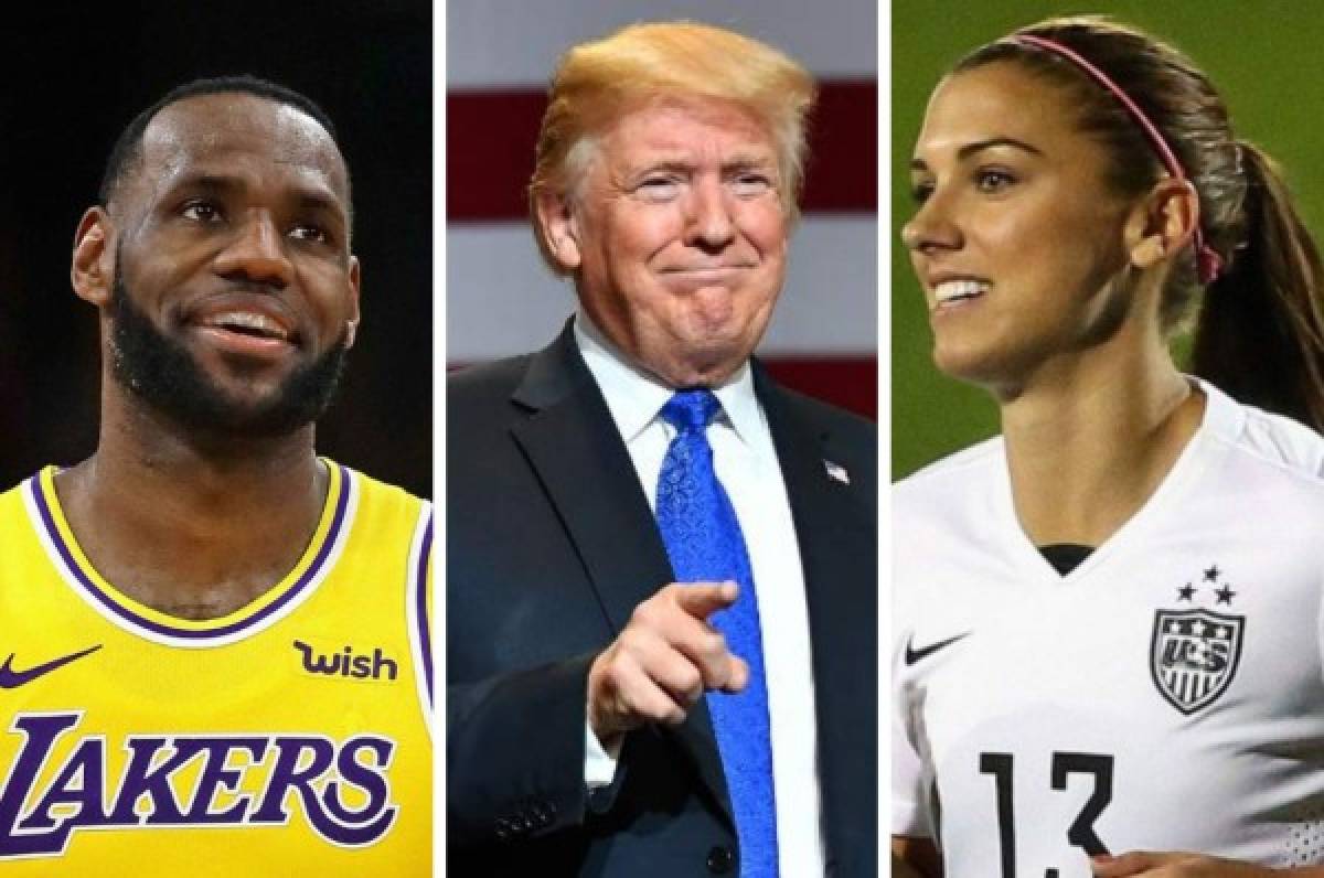 Polémico: Las grandes estrellas del deporte que se le rebelaron a Donald Trump
