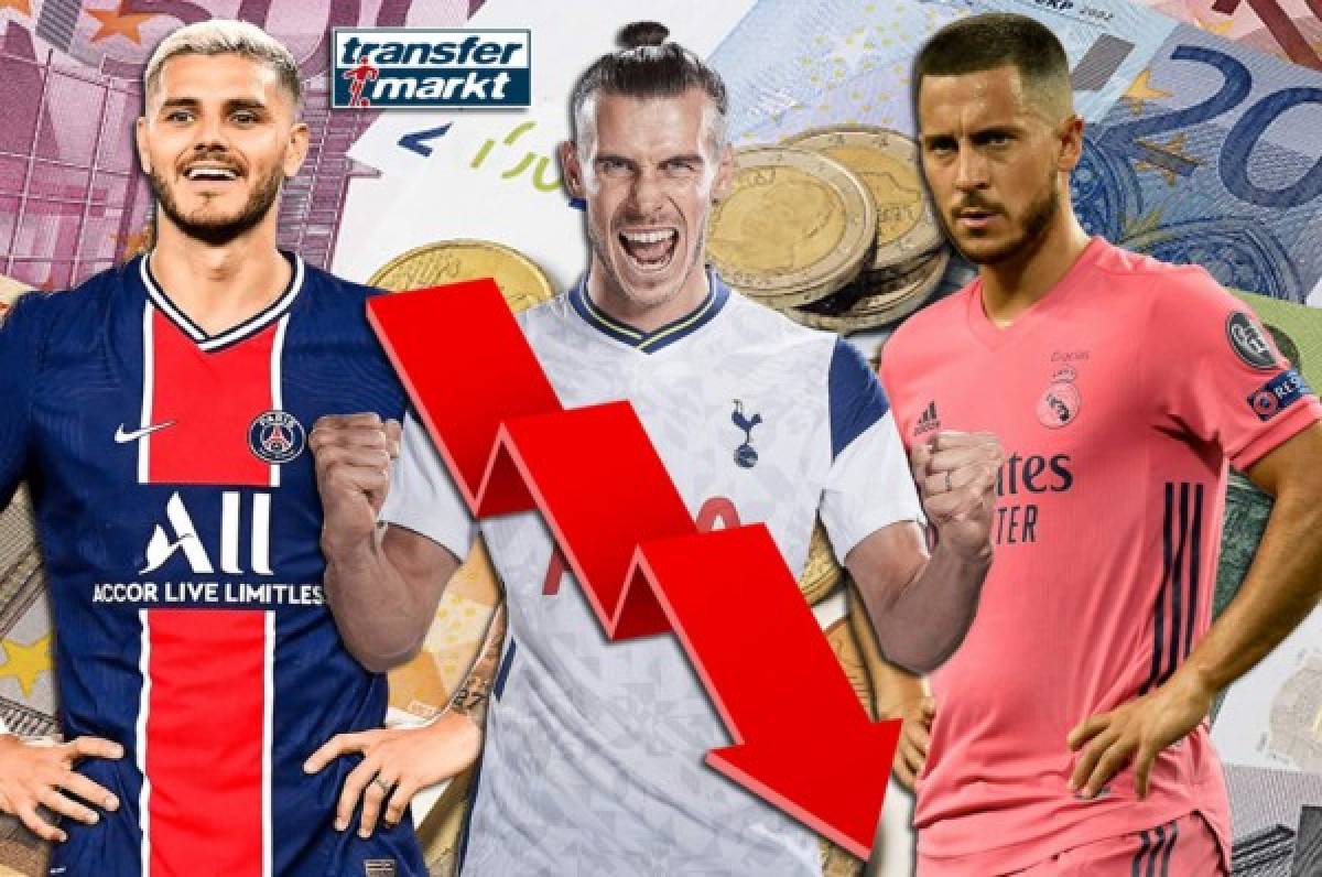 15 cracks a los que el precio se les vino abajo; lo de Hazard y Bale es inconcebible