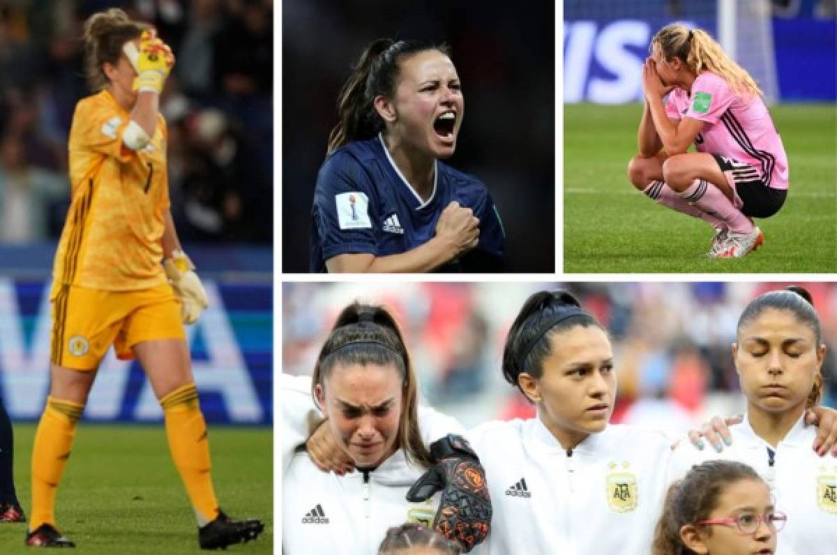 Emotivas imágenes: Así celebró Argentina el empate ante Escocia en el Mundial Femenino