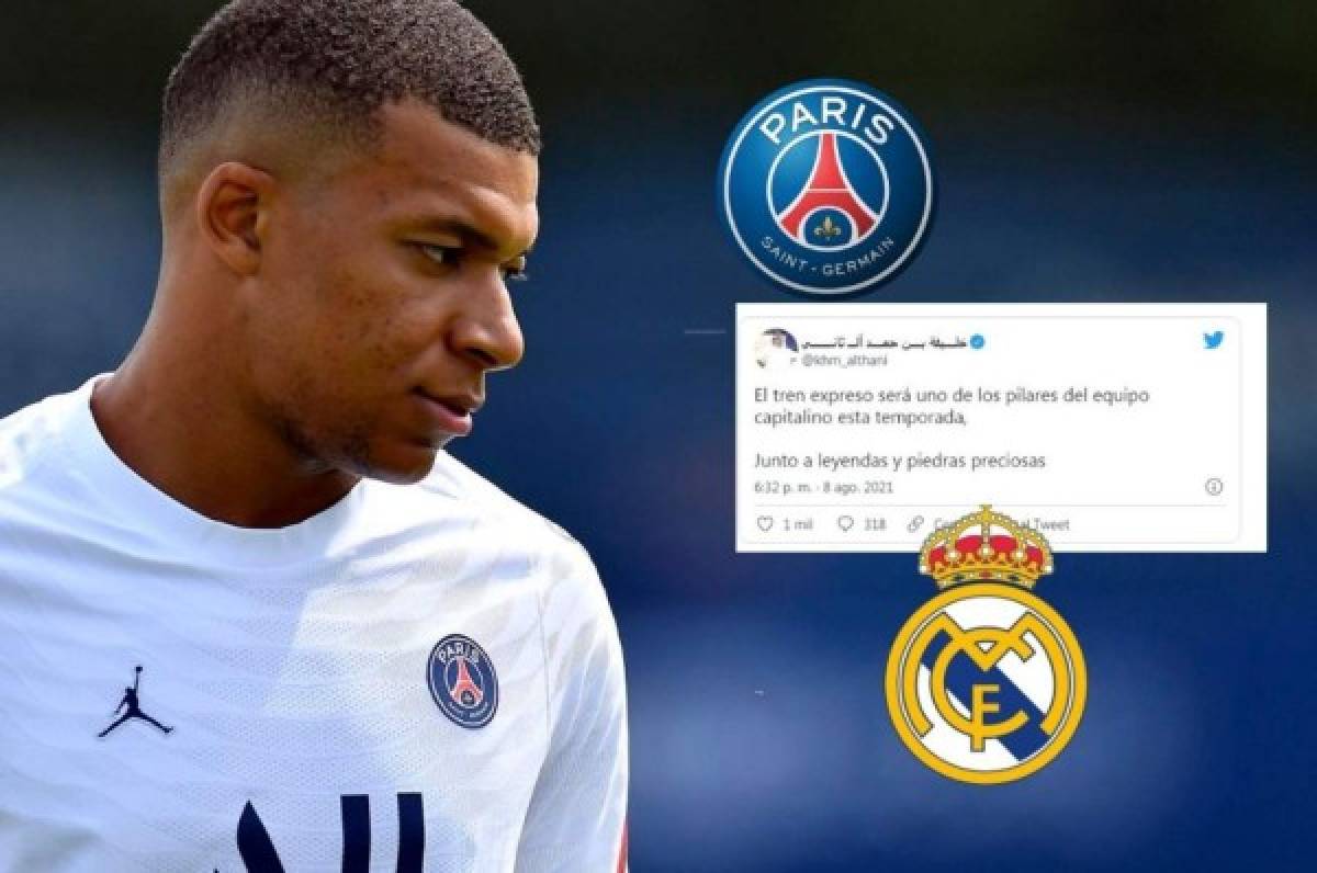 Los jeques del PSG se pronuncian sobre el futuro de Mbappé: ¿PSG o al Real Madrid?