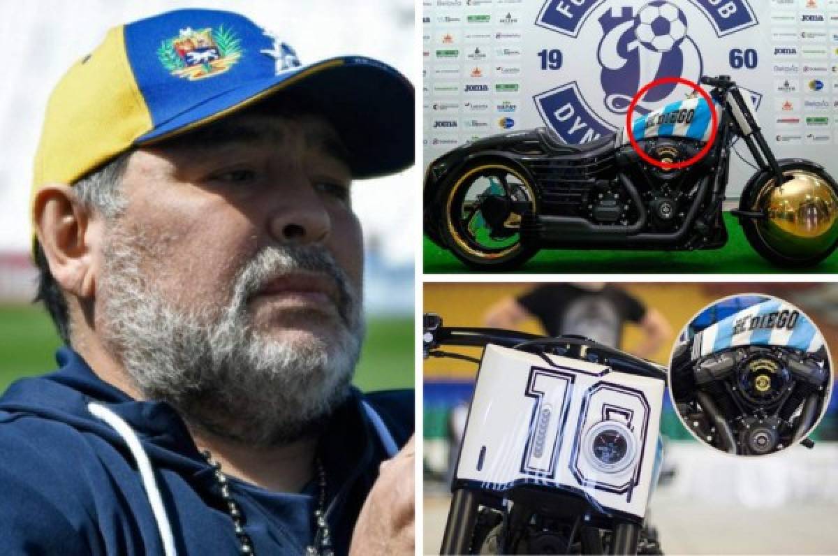 ¿Cuánto cuesta? 'Yo soy Diego', la motocicleta que es una de las grandes herencias de Maradona