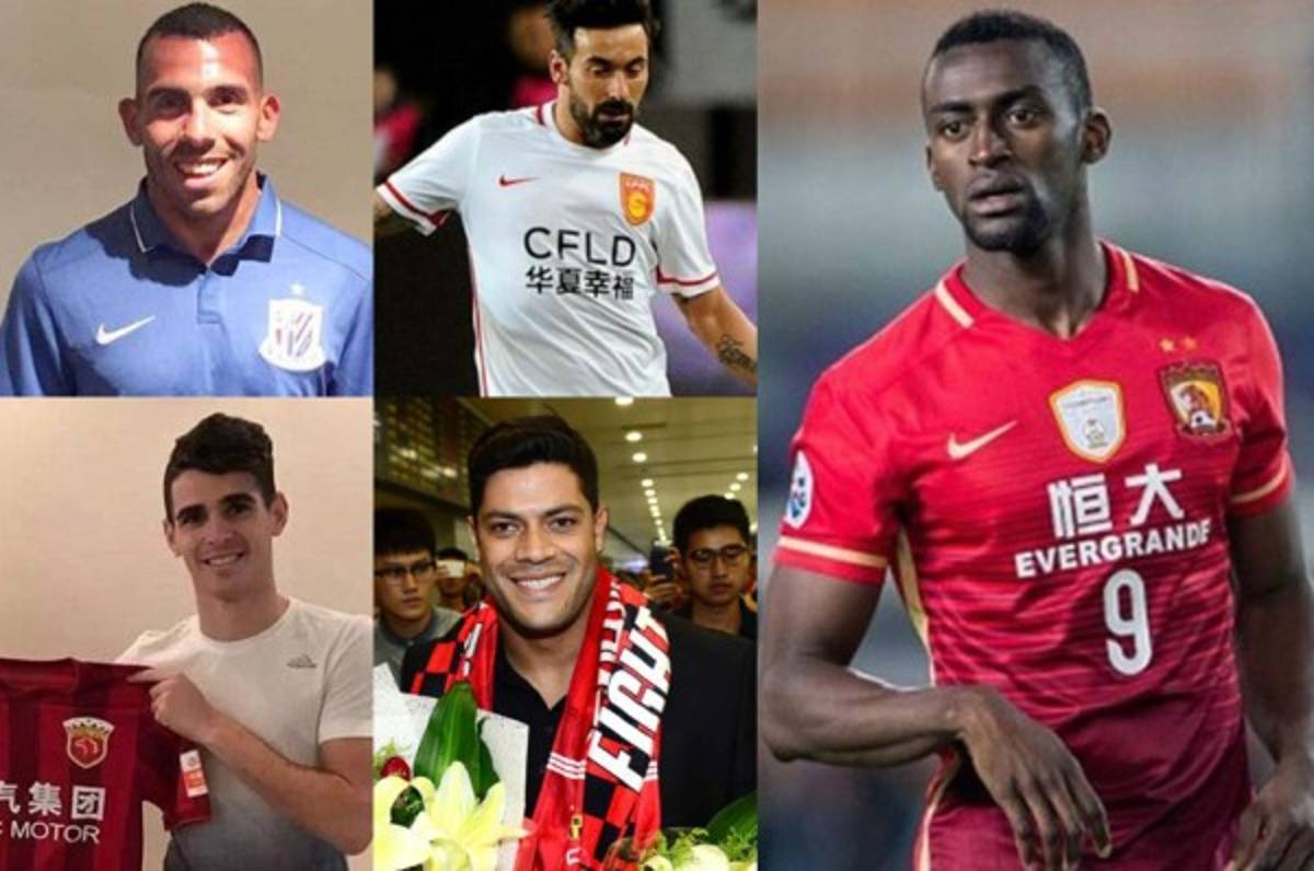 Los fichajes millonarios de China que han revolucionado el mundo del fútbol