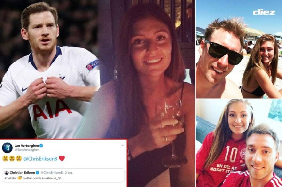 Eriksen explota tras los rumores de infidelidad de su esposa con un compañero de equipo