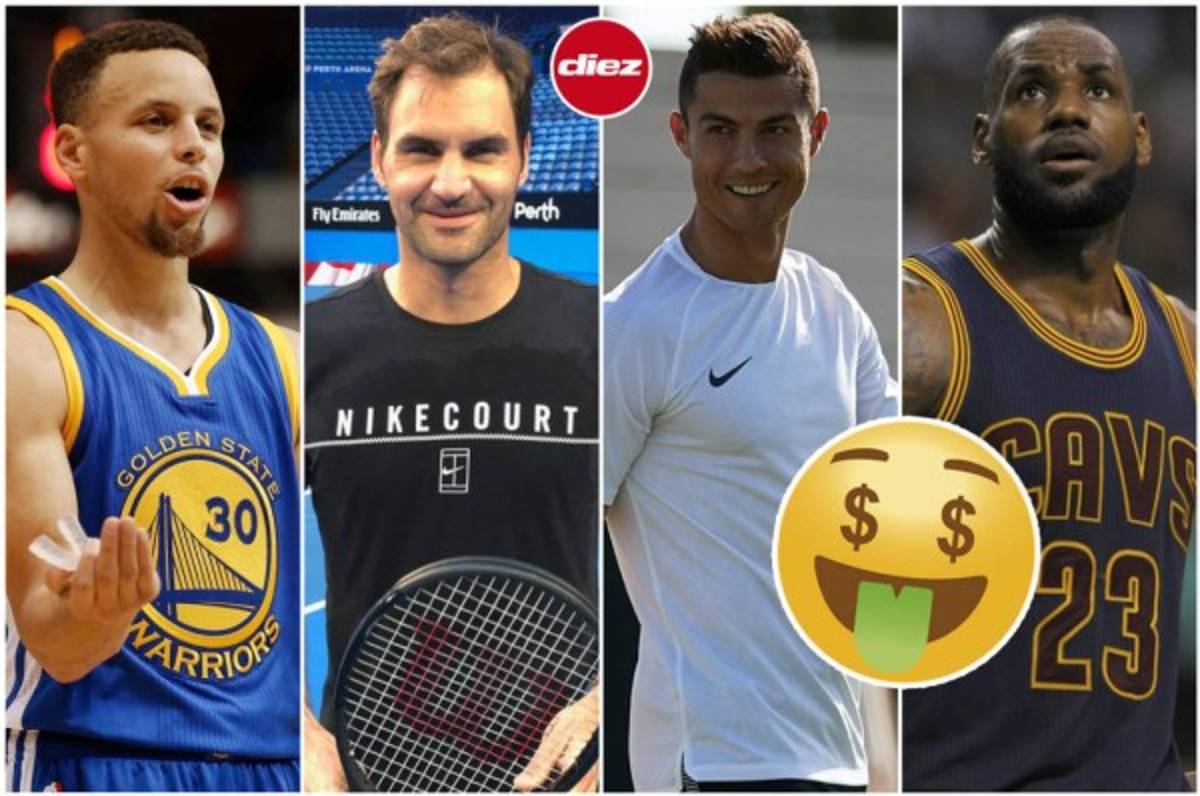 ¡Para terminar el año! Estos fueron los 15 deportistas mejor pagados del 2017