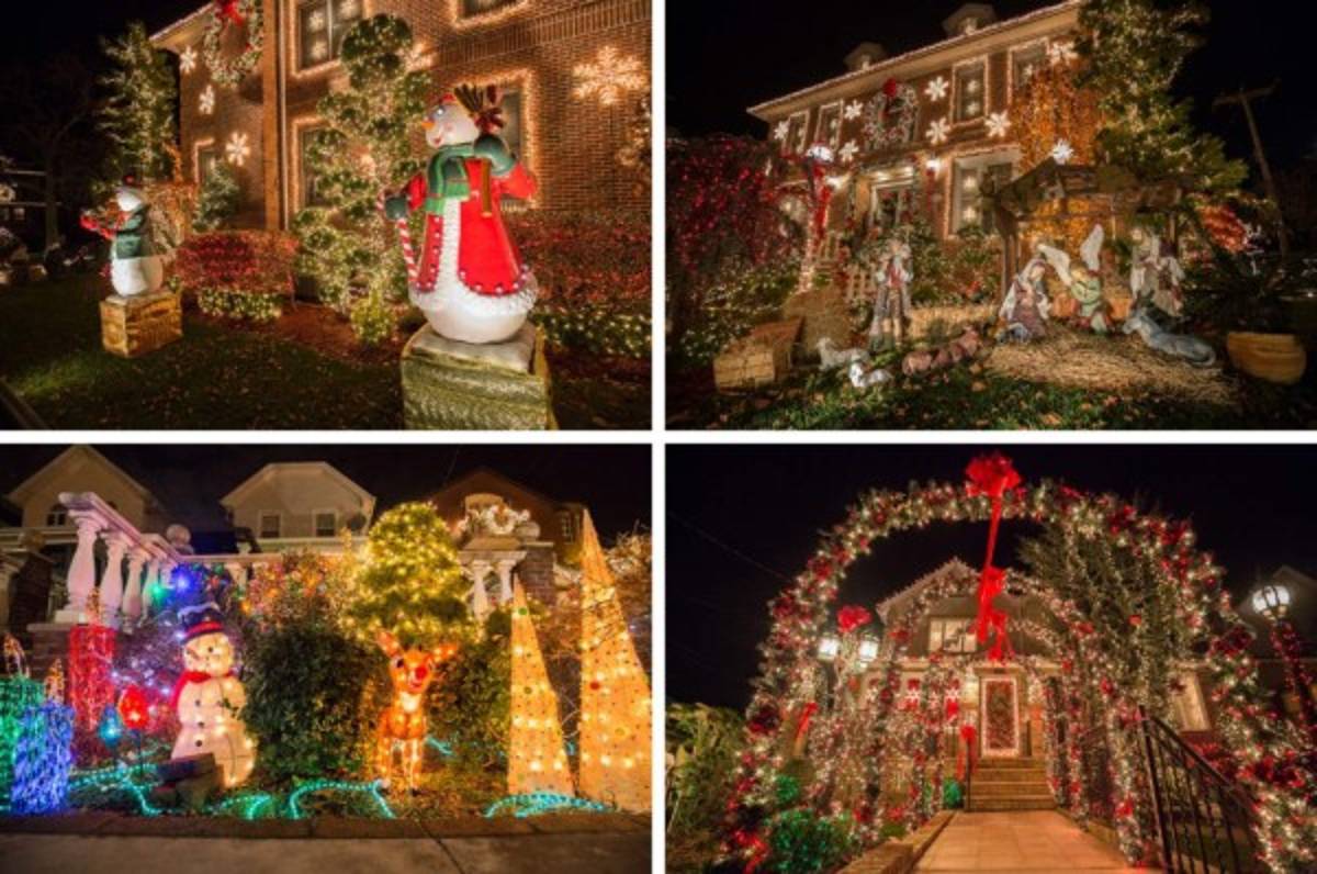 Las escalofriantes facturas de electricidad que se pagan en los barrios de New York por una competencia de luces