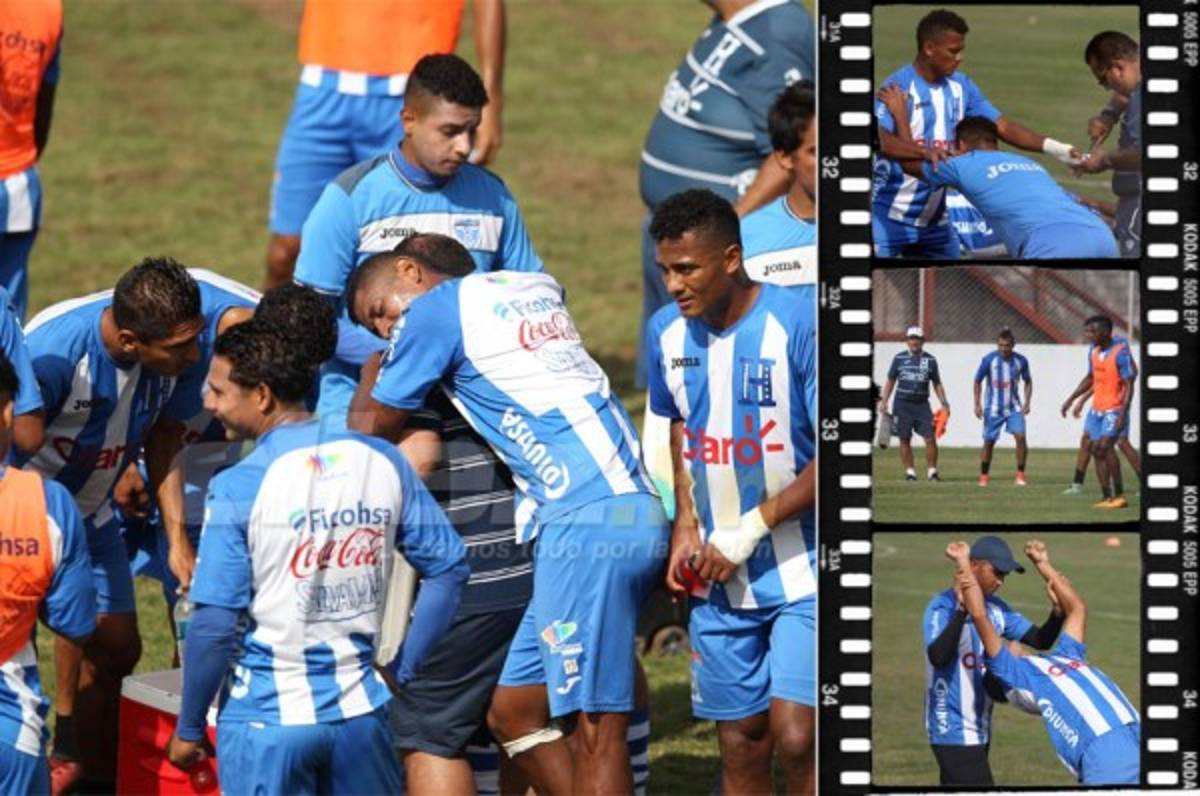 CURIOSAS: El abrazo de Carlo Costly y los que están atrás de Donis Escober