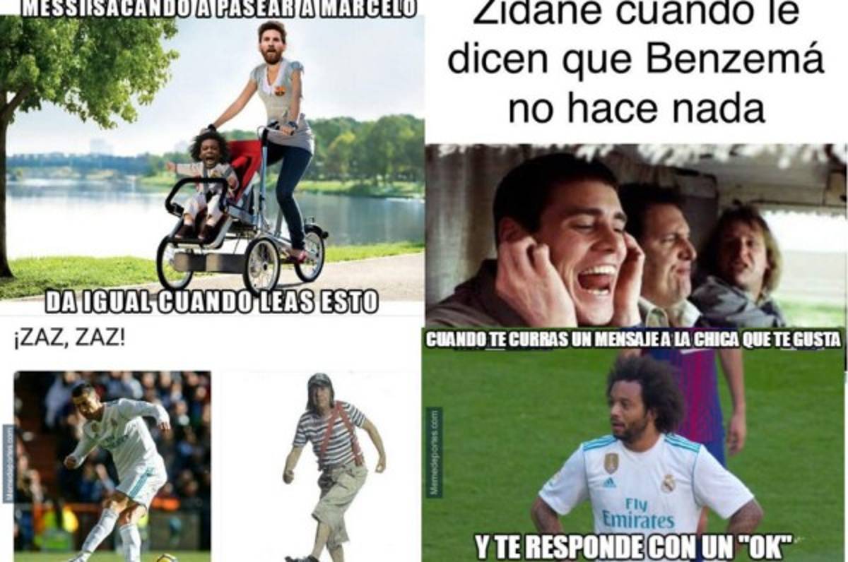 ¡POBRE CR7! Los otros memes que no has visto del Real Madrid - Barcelona