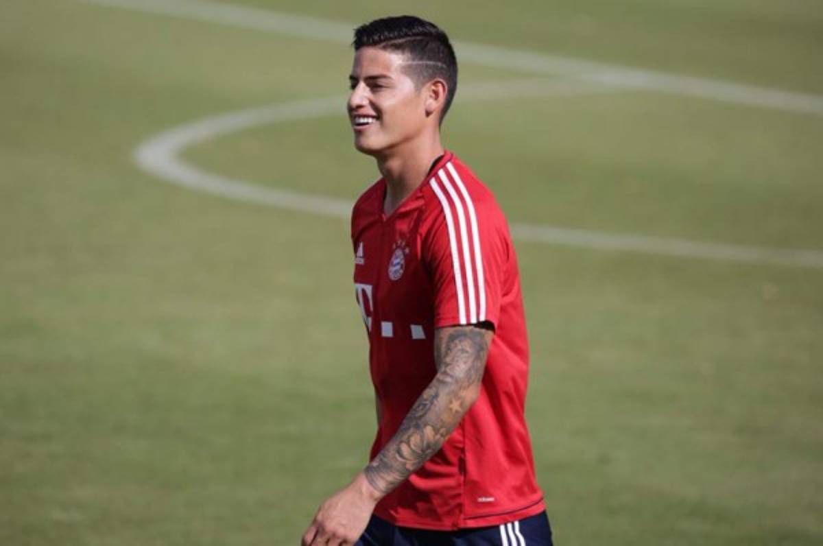 James Rodríguez: ''Soy feliz en Múnich y quiero ganar la Champions''