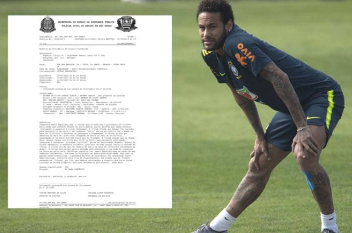 ¡Escándalo! Mujer denuncia al brasileño Neymar de violación