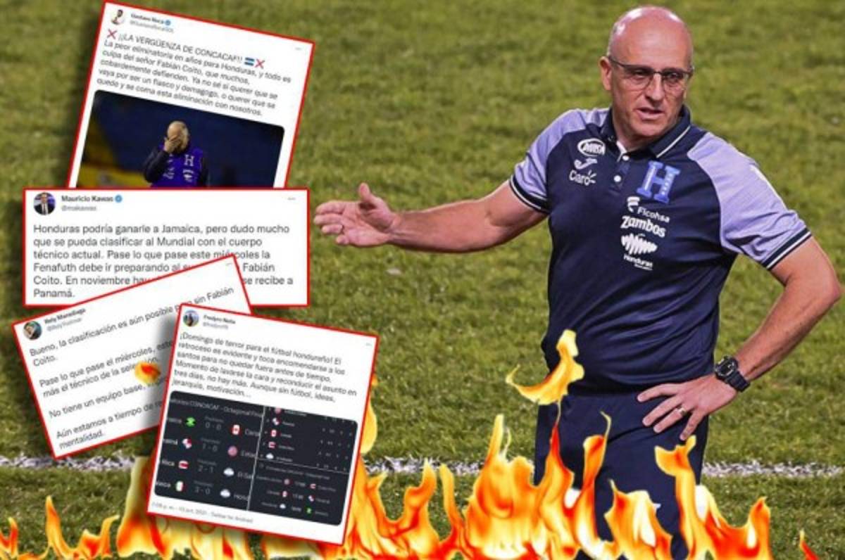'¡Pase lo que pase, fuera Coito!': periodistas hondureños explotan y exigen la renuncia del entrenador uruguayo