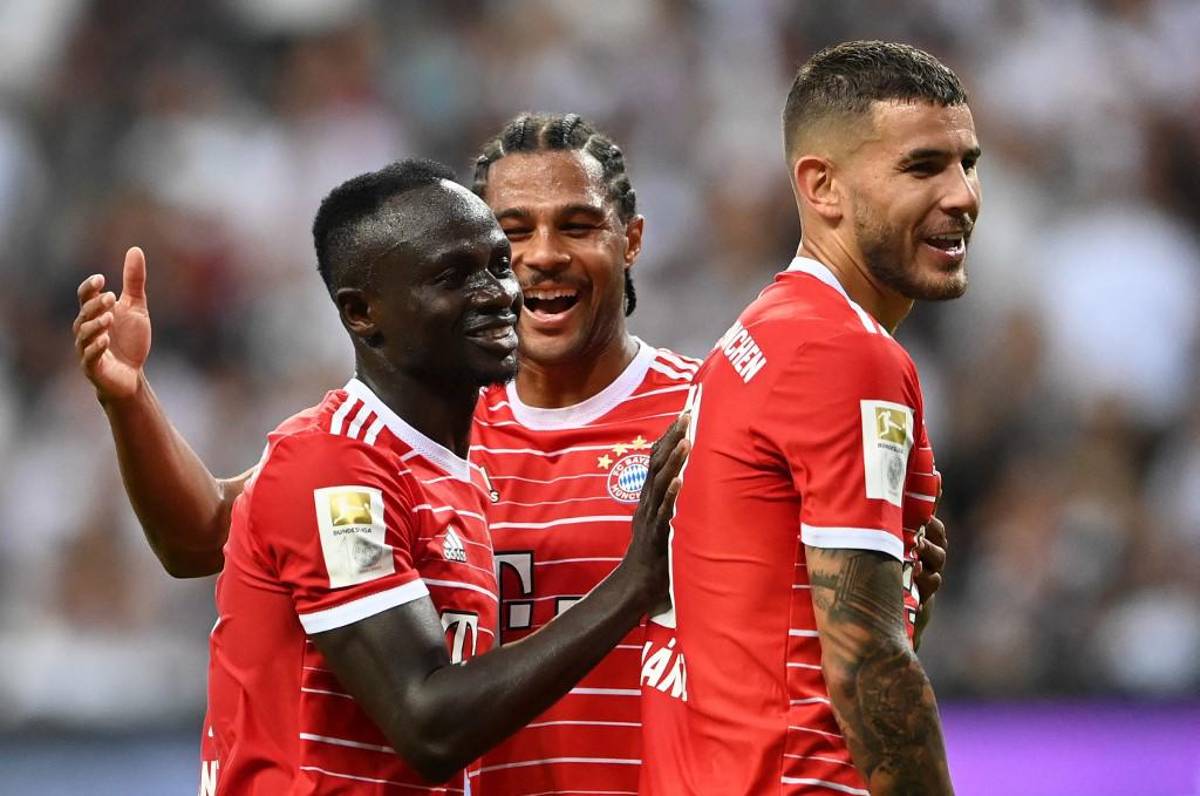 Todo “ok” en la Bundesliga: Bayern Múnich carbura desde la jornada uno y propina tremenda goleada al Frankfurt