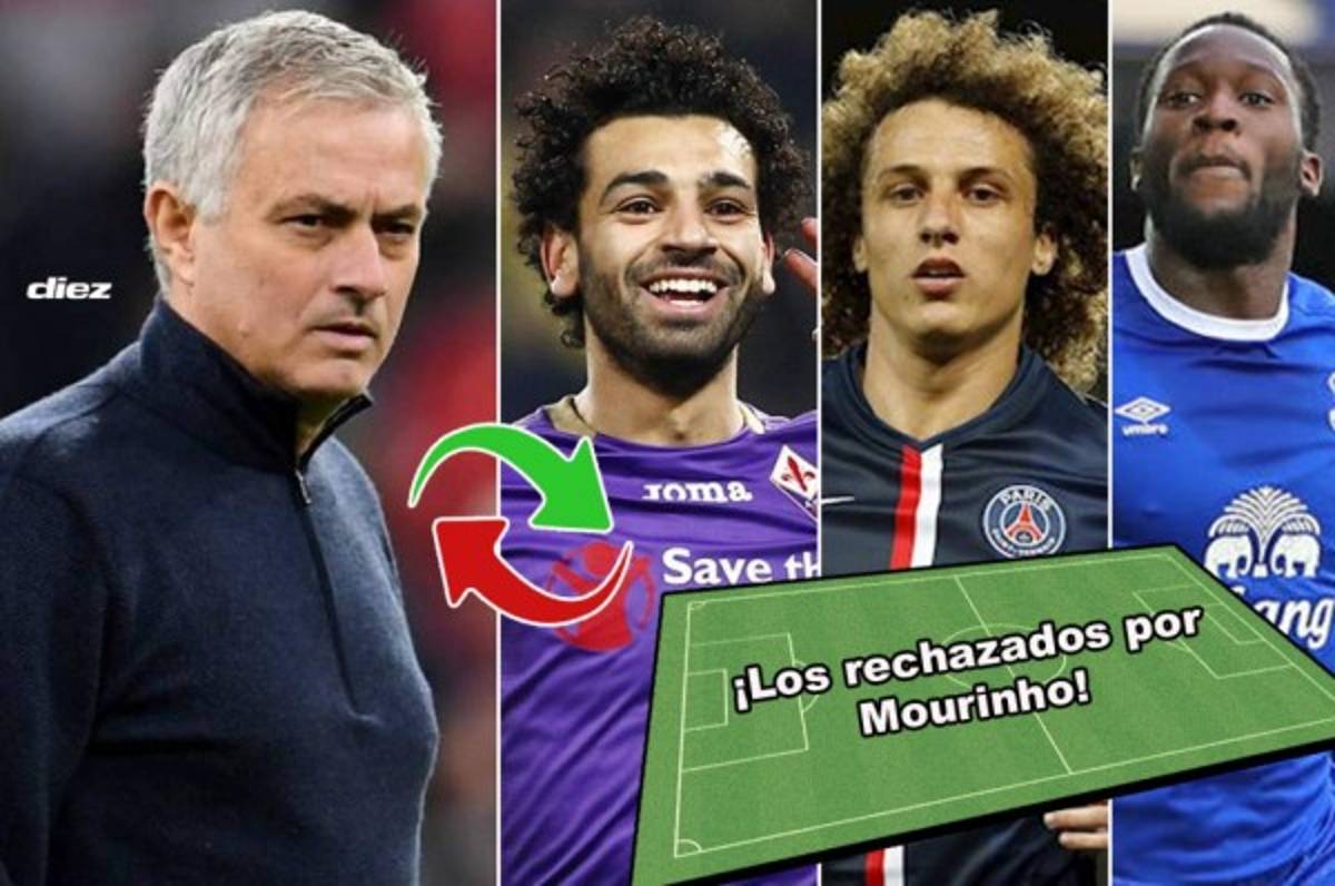 ¡El brutal 11 que habría formado Mourinho con los futbolistas que rechazó!