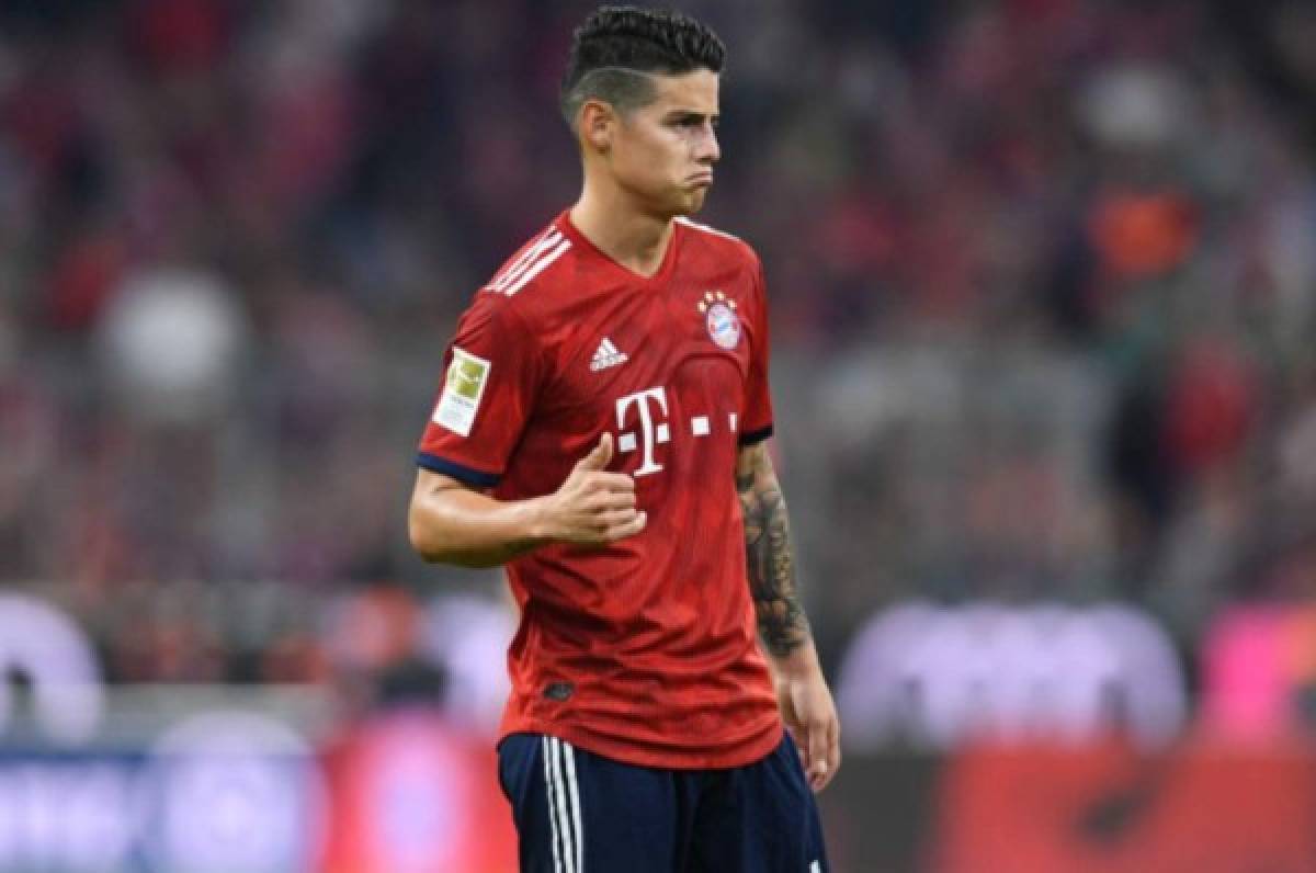 James Rodríguez niega el saludo a un alto directivo del Bayern Munich