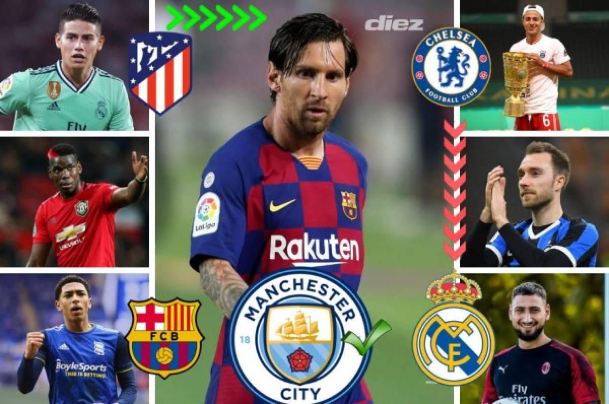 Mercado de fichajes: Barcelona con inminente baja, Bombazo en el Manchester City y Messi es noticia