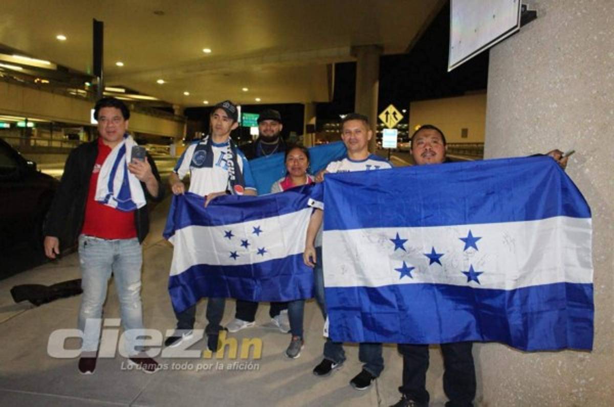 ¿Quién los recibió? La llegada de la Selección de Honduras a New Jersey