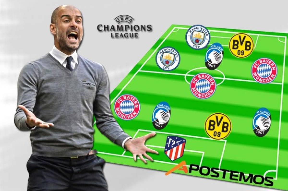 Champions League: El 11 ideal de la ida de octavos con brutal tridente