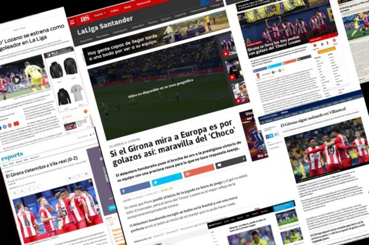 Prensa Española se rinde ante Choco Lozano tras 'maravilla' ante Villarreal