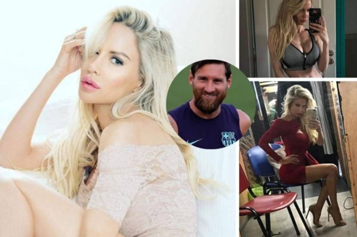 Así de imponente luce ahora Luciana Salazar, la modelo argentina que tuvo un amorío con Messi