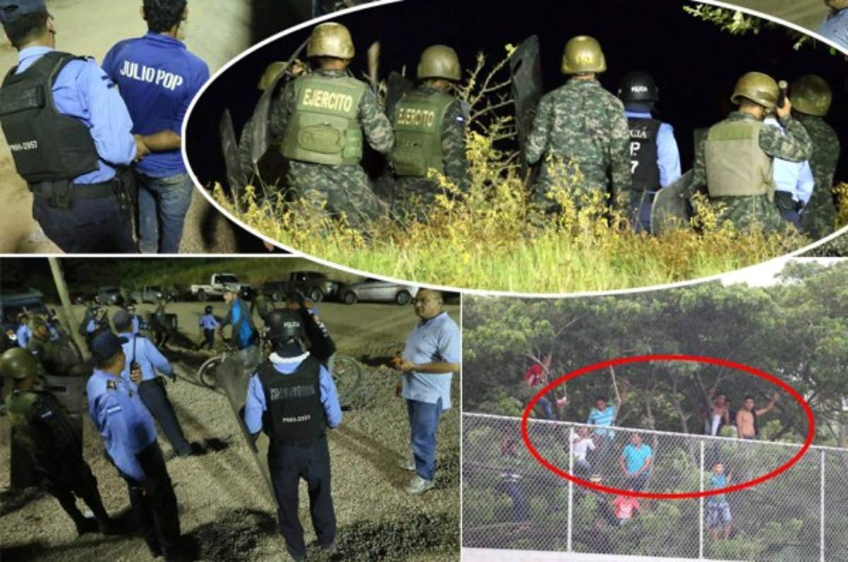 NO VISTE EN TV: La lluvia de piedras en Choluteca y el mensajito de Calderón