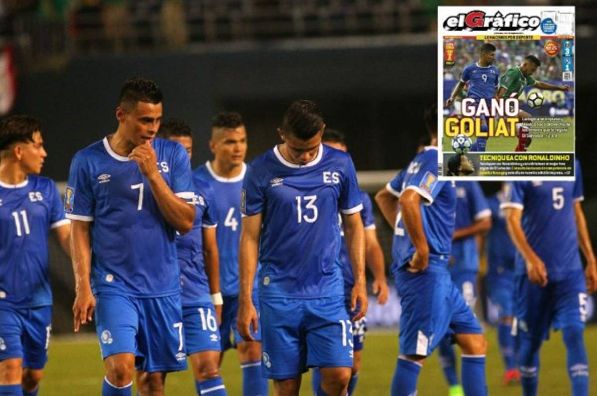 Prensa salvadoreña señala que México 'desnudó' las carencias de la selección