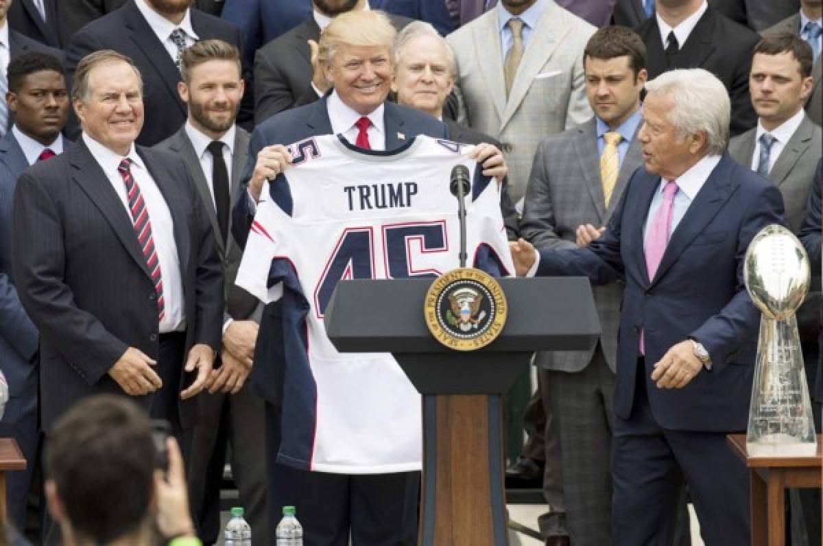 Desplante a Donald Trump: Siete jugadores de los Patriots no asistieron a la Casa Blanca