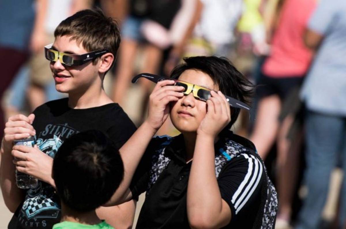 Las mejores imágenes durante el eclipse en Estados Unidos