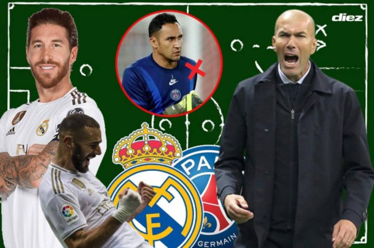 El 11 del Real Madrid para bajarse al PSG en el regreso de Keylor Navas al Bernabéu