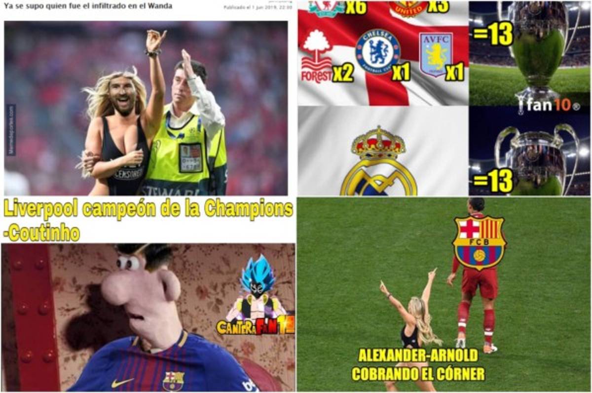 Messi, Barcelona y los memes del Liverpool campeón de la Champions League