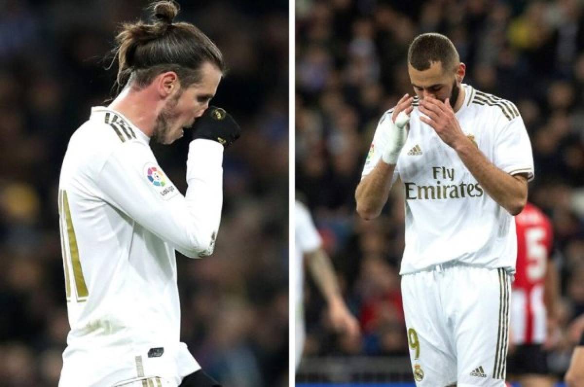 Benzema y Gareth Bale, bajas sensibles del Real Madrid para la Supercopa de España