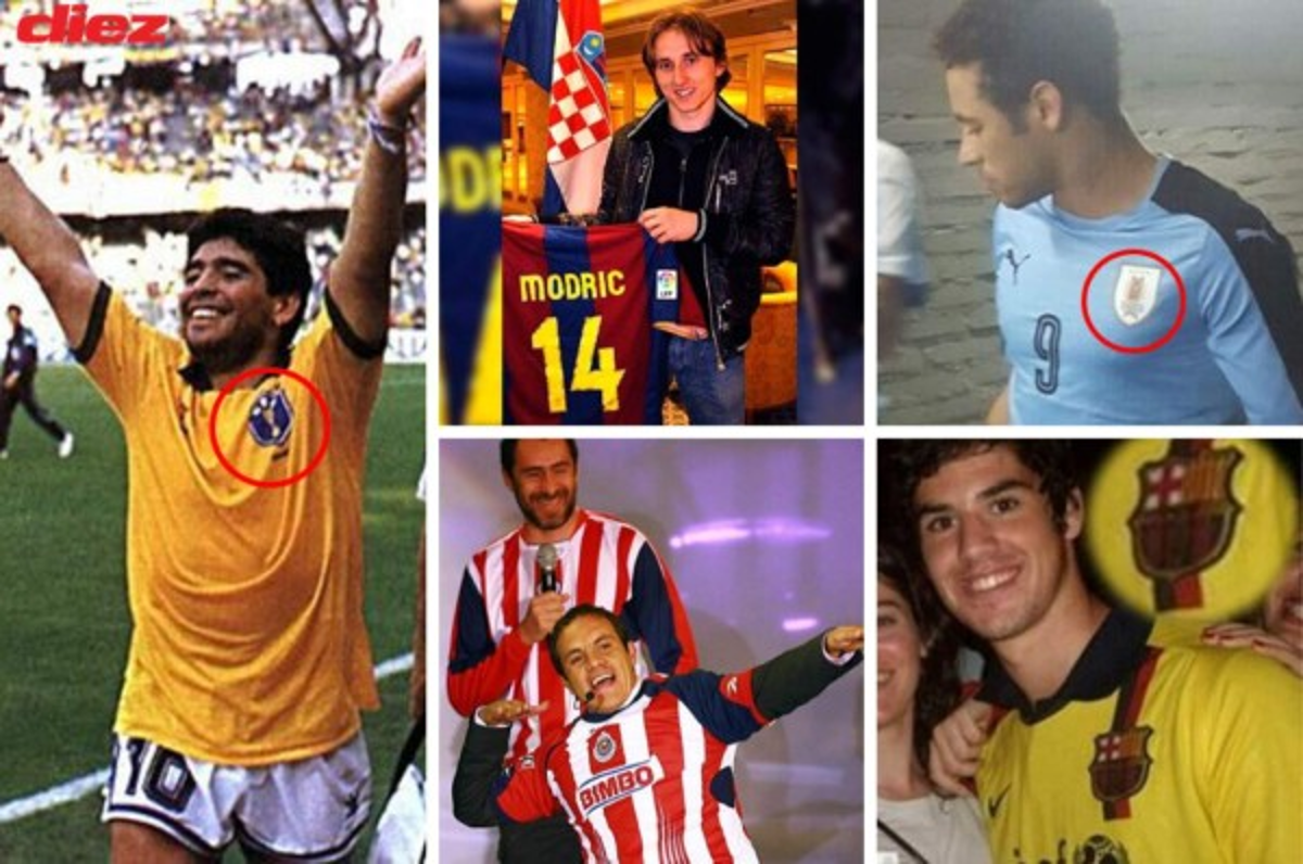 Messi con la del Atlético de Madrid: Los cracks del fútbol que se pusieron la camisa del rival&nbsp;&nbsp;