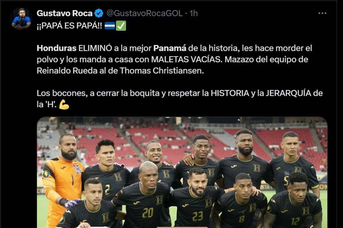 Faitelson reacciona al pase de Honduras a semifinales y ChepeBomba sufre con Panamá: bocones, a cerrar la boquita