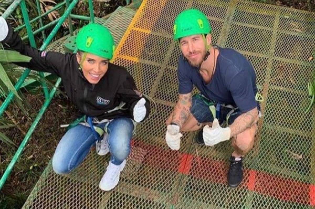 Sergio Ramos y Pilar Rubio se la están pasando de maravilla en Costa Rica.