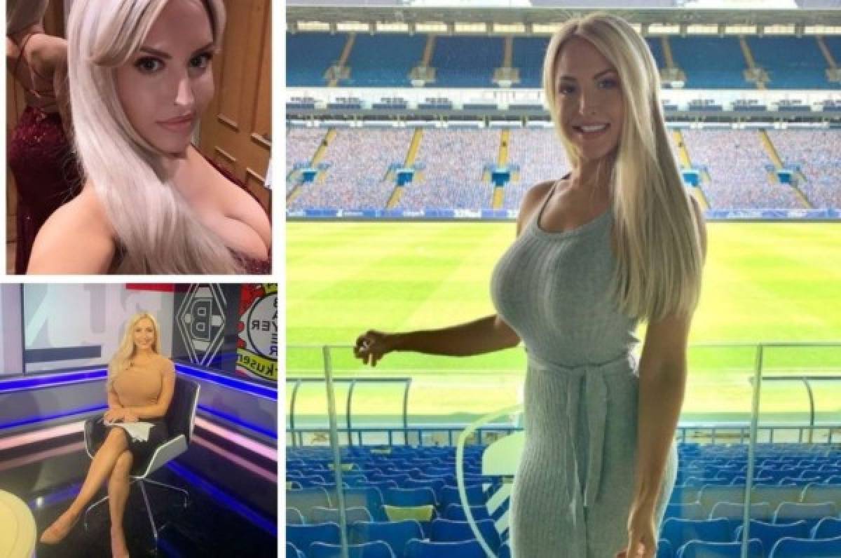 La sexy reportera del Leeds United denuncia que le mandan fotos íntimas en Twitter