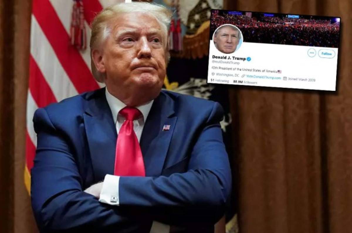 Twitter toma una rotunda decisión con la cuenta de Donald Trump; duro aviso para el expresidente norteamericano