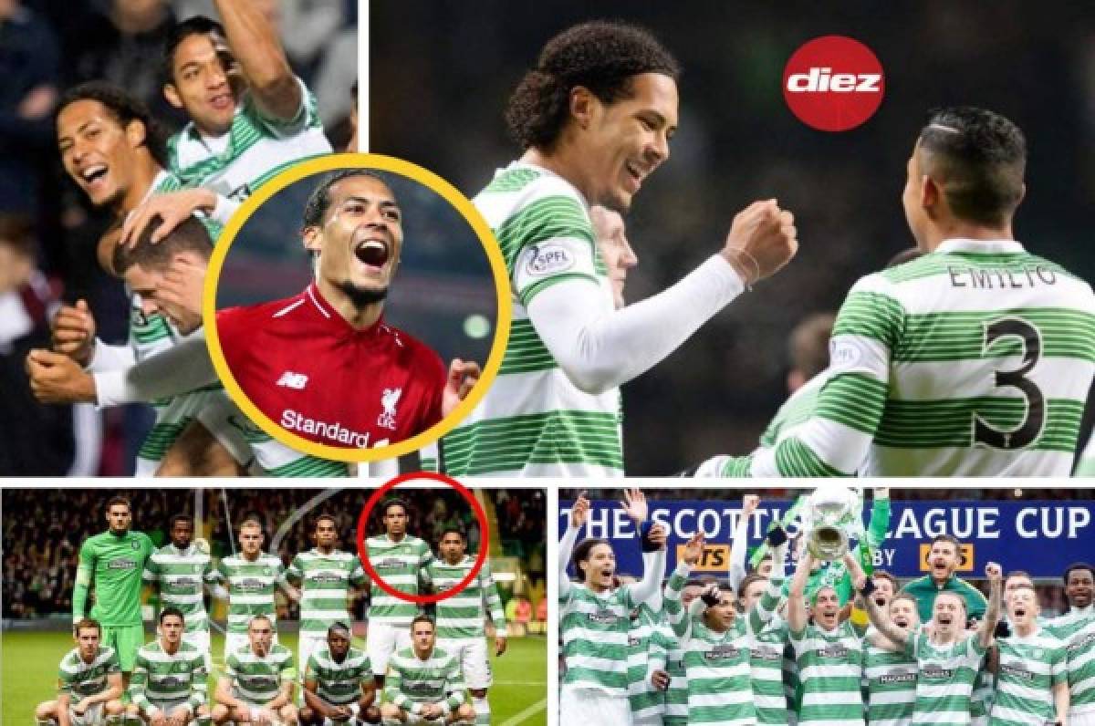 Van Dijk, el mejor defensa de la actualidad que jugó con Emilio Izaguirre en el Celtic